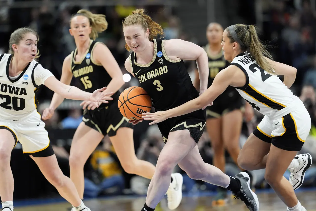 NCAA Colorado Iowa Basketball