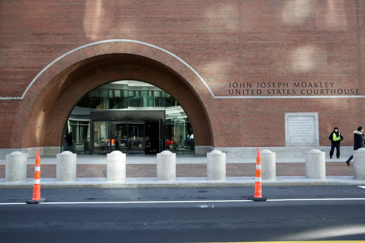 FILE PHOTO: Exterior of John Jospeh Moakley U.S. Courthouse in Boston