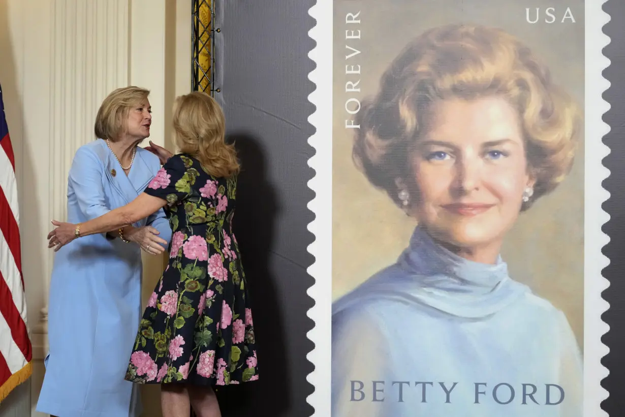 Betty Ford Stamp Jill Biden