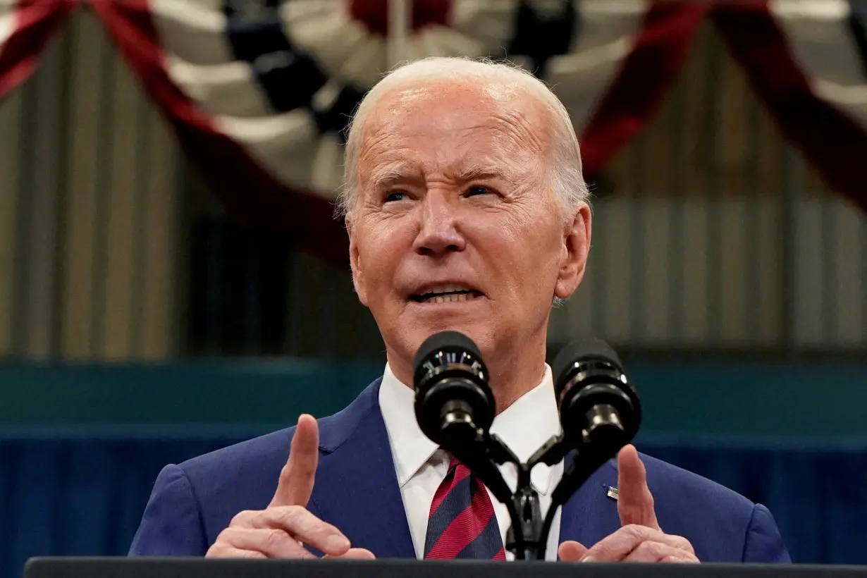 FILE PHOTO: U.S. President Joe Biden visits Raleigh, North Carolina