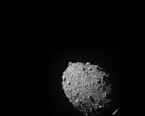 Collision with NASA spacecraft altered shape of asteroid Dimorphos