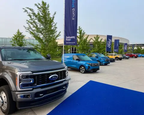 Ford has big goals for software sales to small business truck fleets