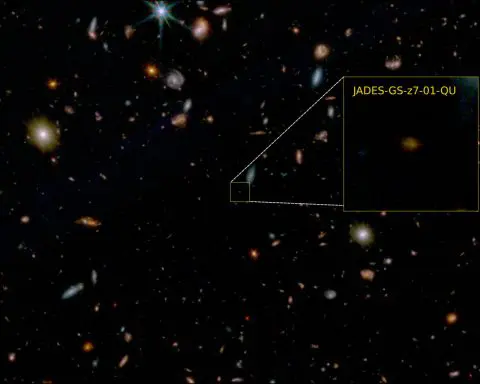 Earliest-known 'dead' galaxy spotted by Webb telescope