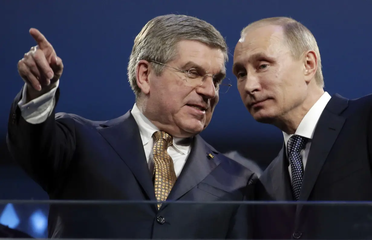 Israel's Olympic status not in question says IOC president Bach amid frustration with Russia