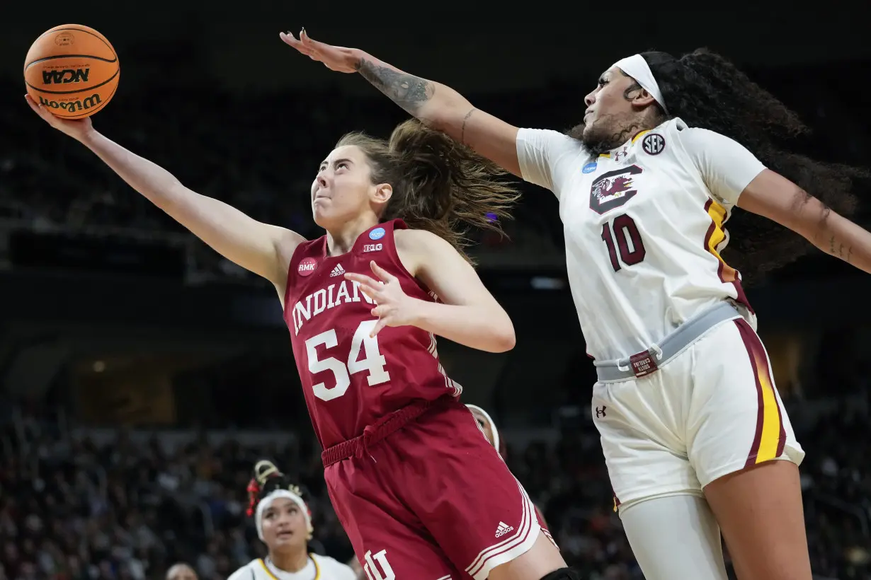 NCAA Indiana South Carolina Basketball