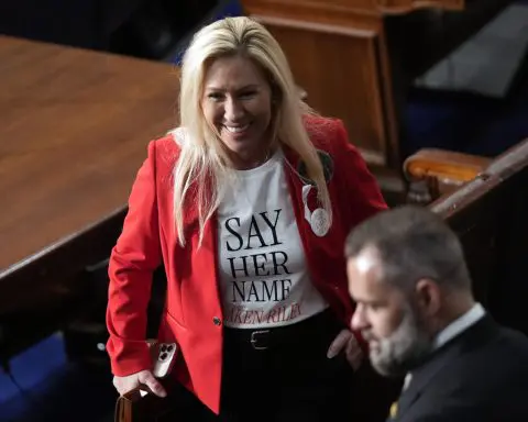 Biden says her name — Laken Riley — at urging of GOP Rep. Marjorie Taylor Greene