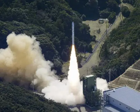 Japan's first private-sector rocket launch attempt has exploded shortly after takeoff