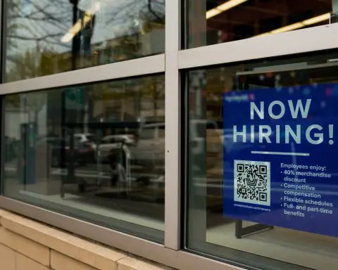 US job openings fall marginally in January