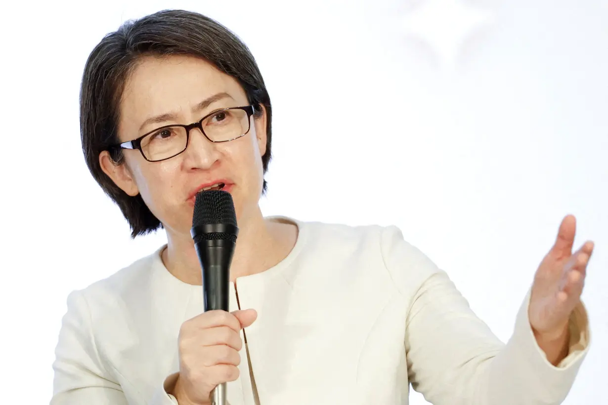 FILE PHOTO: Taiwan's ruling Democratic Progressive Party (DPP) holds a press conference, in Taipei