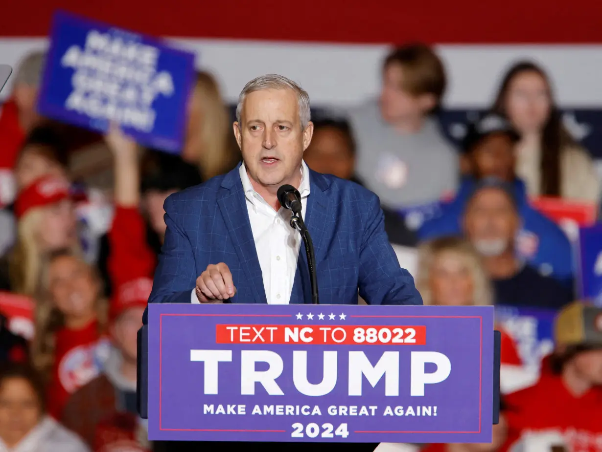 FILE PHOTO: Republican presidential candidate Donald Trump campaigns in North Carolina