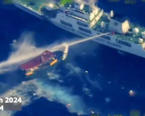 Philippines lodges its `strongest protest' against China over a water cannon assault in disputed sea