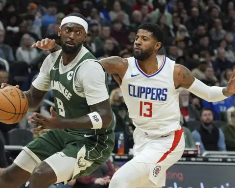 Bucks don't have Antetokounmpo but still beat Clippers 113-106 for 6th straight victory