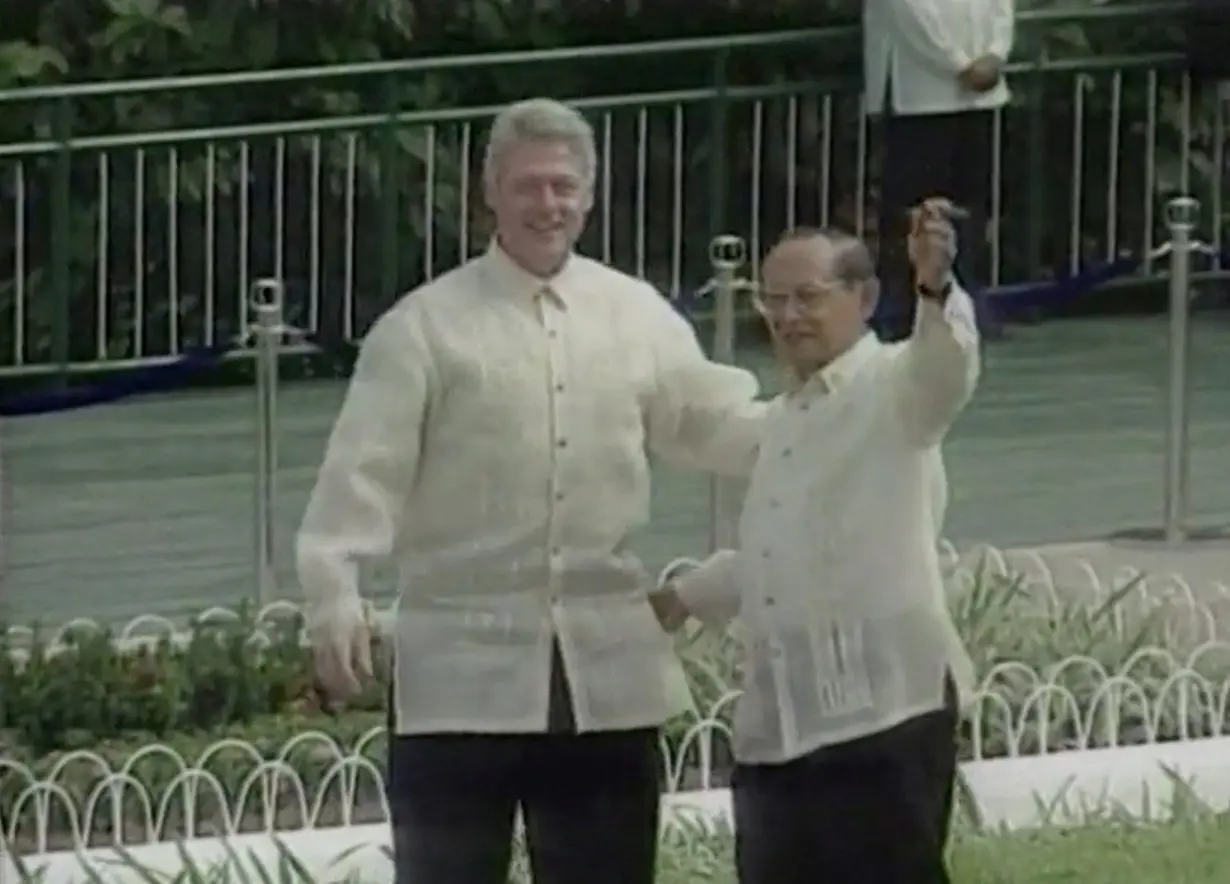 U.S. President Bill Clinton attends the APEC Summit in Manila