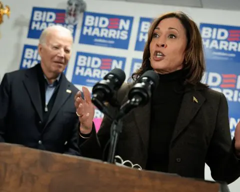 Kamala Harris pushes the envelope as Biden struggles with some Democrats