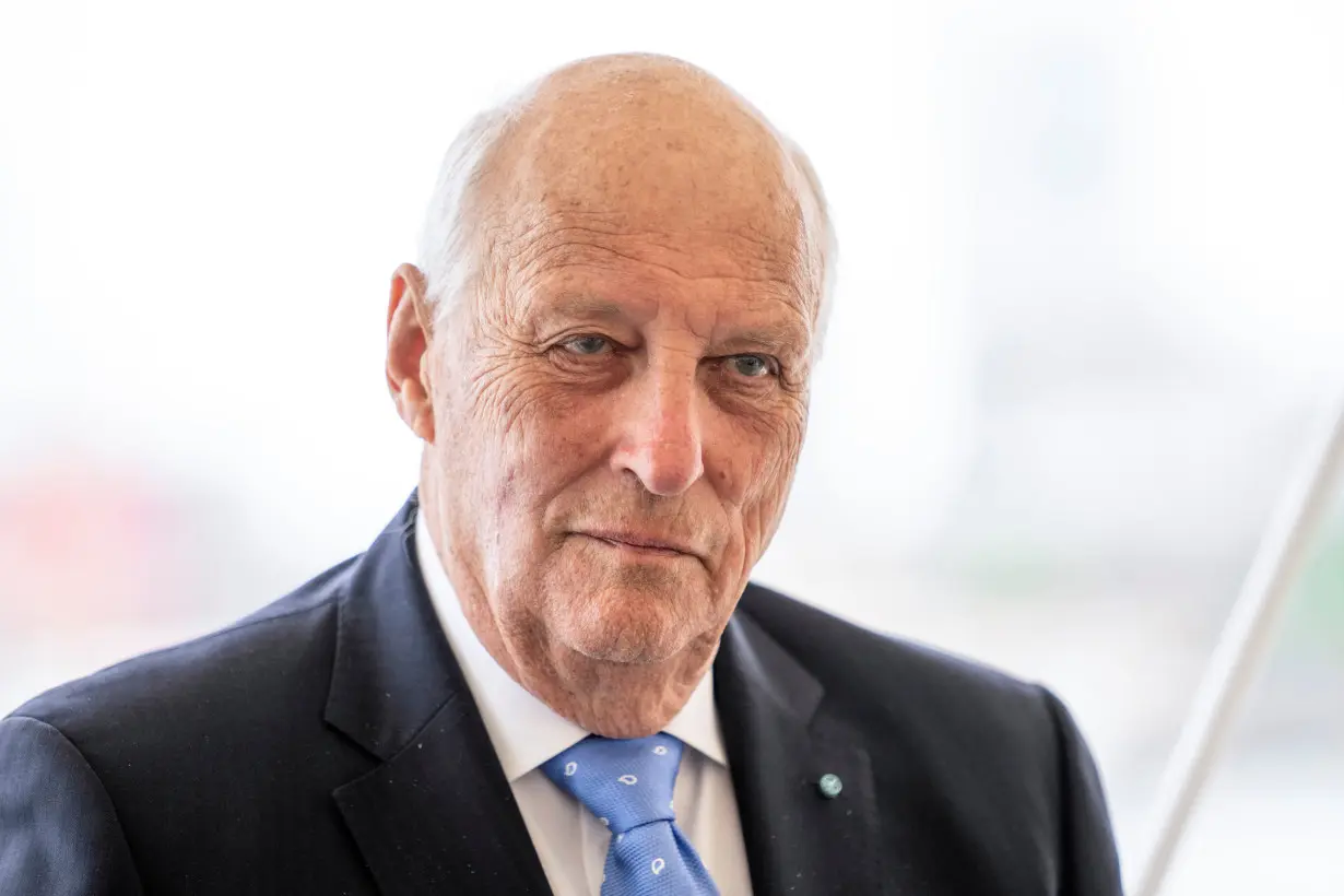 Norway's King Harald and Queen Sonja visit Denmark