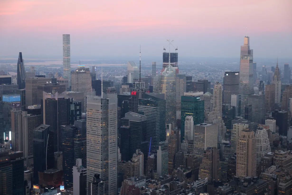 Midtown Manhattan is seen in New York