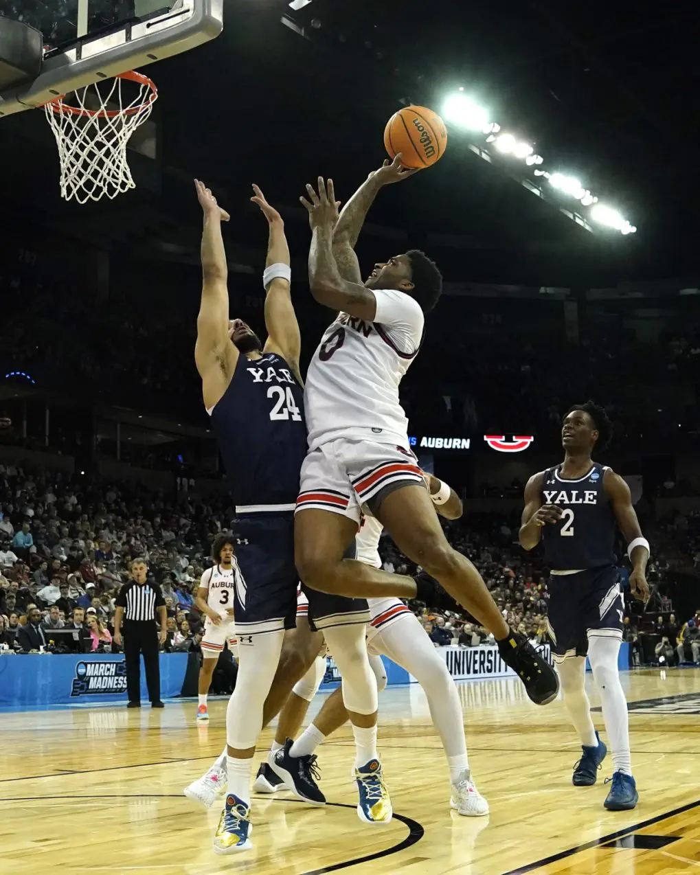 NCAA Yale Auburn Basketball