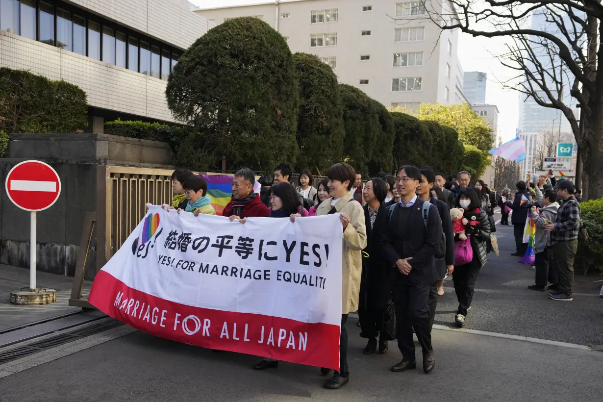 Denying same-sex marriage is unconstitutional, a Japanese high court says