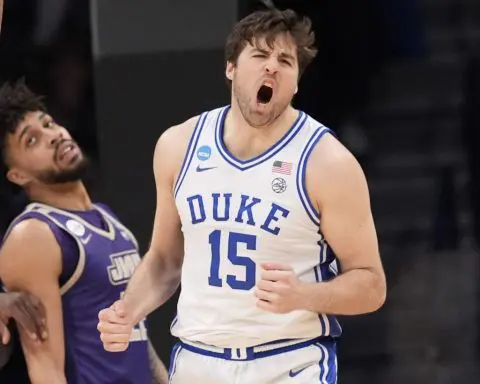 Jared McCain makes 8 3s, scores 30 points as Duke ends James Madison's March Madness run