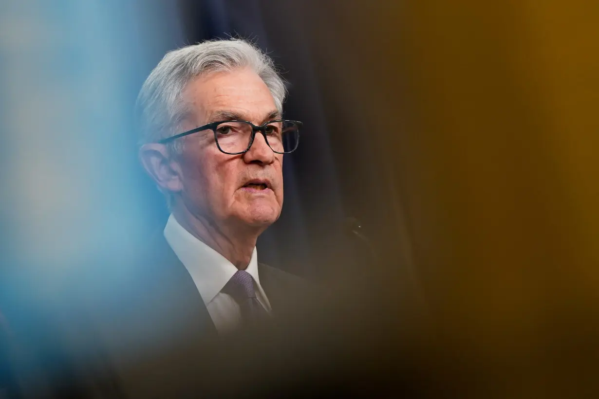 U.S. Federal Reserve Chair Jerome Powell holds a news conference in Washington