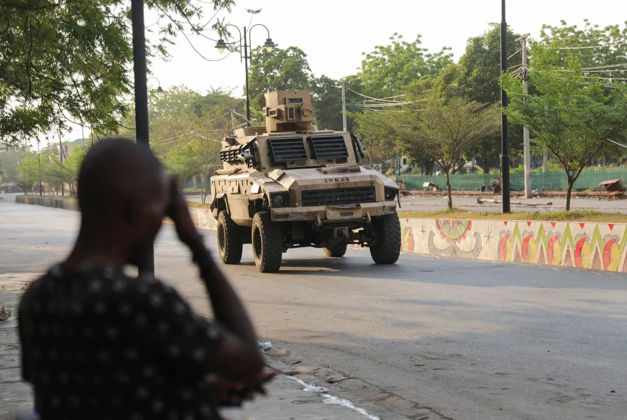 Gunfire near Haiti's National Palace, in Port-au-Prince