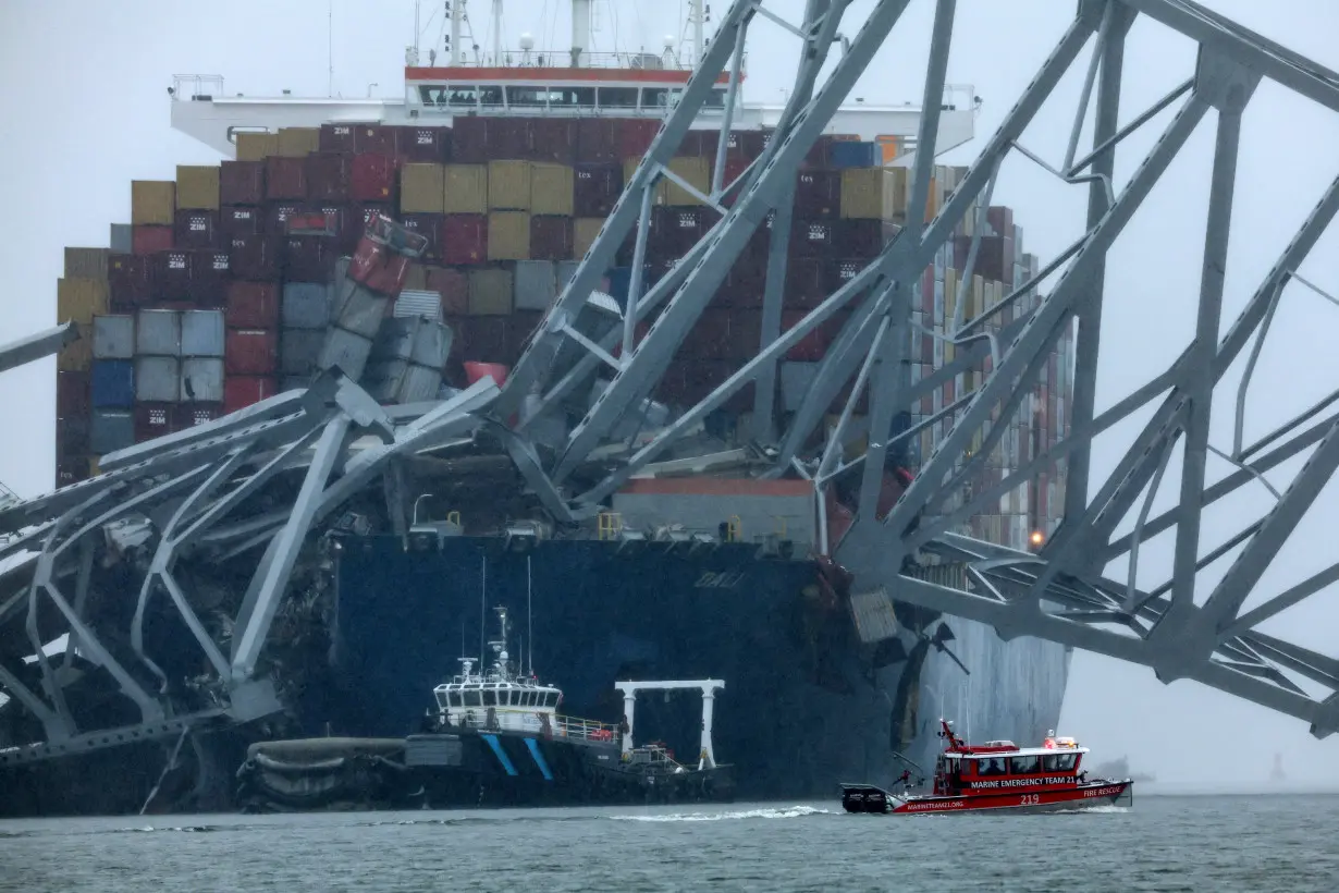 LA Post: Ship insurer Britannia says it's helping Baltimore bridge collapse probe