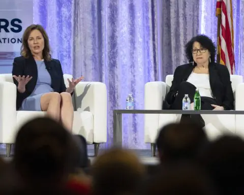 Supreme Court Justices Barrett and Sotomayor, ideological opposites, unite to promote civility