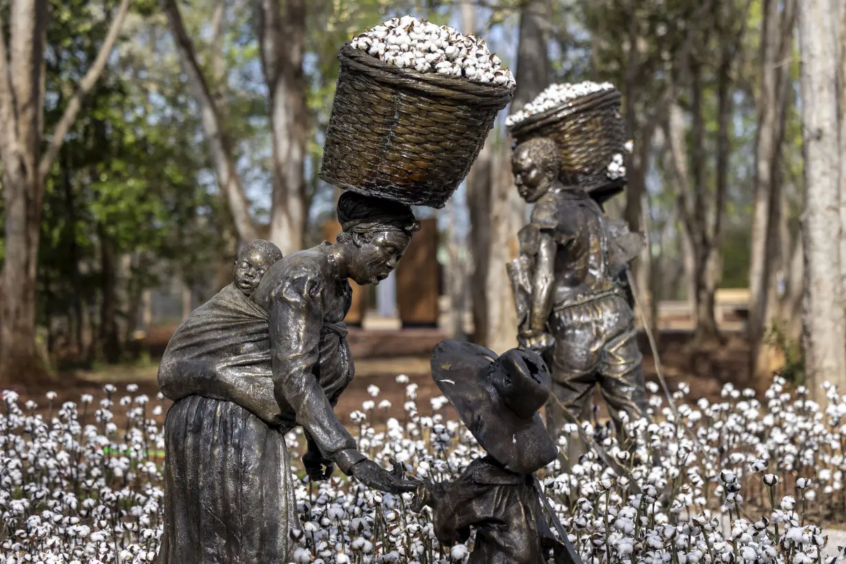 Sculpture park aims to look honestly at slavery, and honor those who endured it