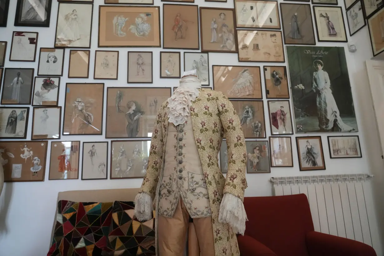 This Rome atelier is behind many an Oscar for costume design. Will 'Napoleon' be next?