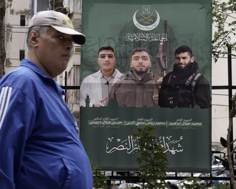 Lebanese Sunni militant group head says coordination with Shiite Hezbollah is vital to fight Israel
