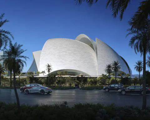 A's release renderings of new Las Vegas domed stadium that resembles famous opera house