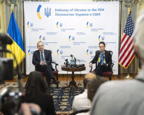 Ukrainian ministers 'optimistic' about securing U.S. aid, call for repossession of Russian assets