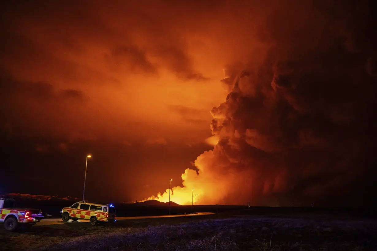 LA Post: A volcano in Iceland is erupting for the fourth time in 3 months, sending plumes of lava skywards