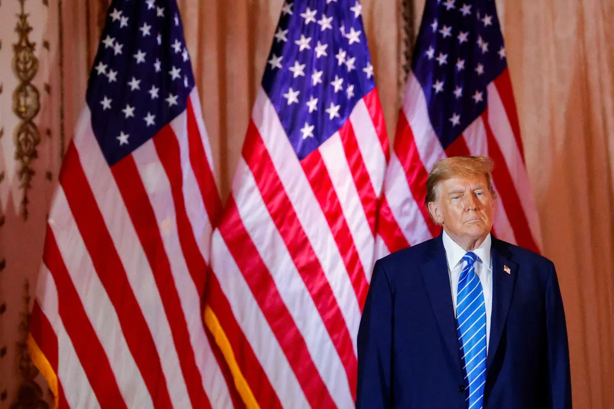 Former U.S. President Trump holds a watch party event to mark the Super Tuesday primary elections at his Mar-a-Lago property