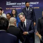 Blinken tells democracy summit that technology must sustain democratic values