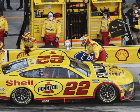 NASCAR caught Joey Logano wearing an amphibious-like glove in a cheating violation