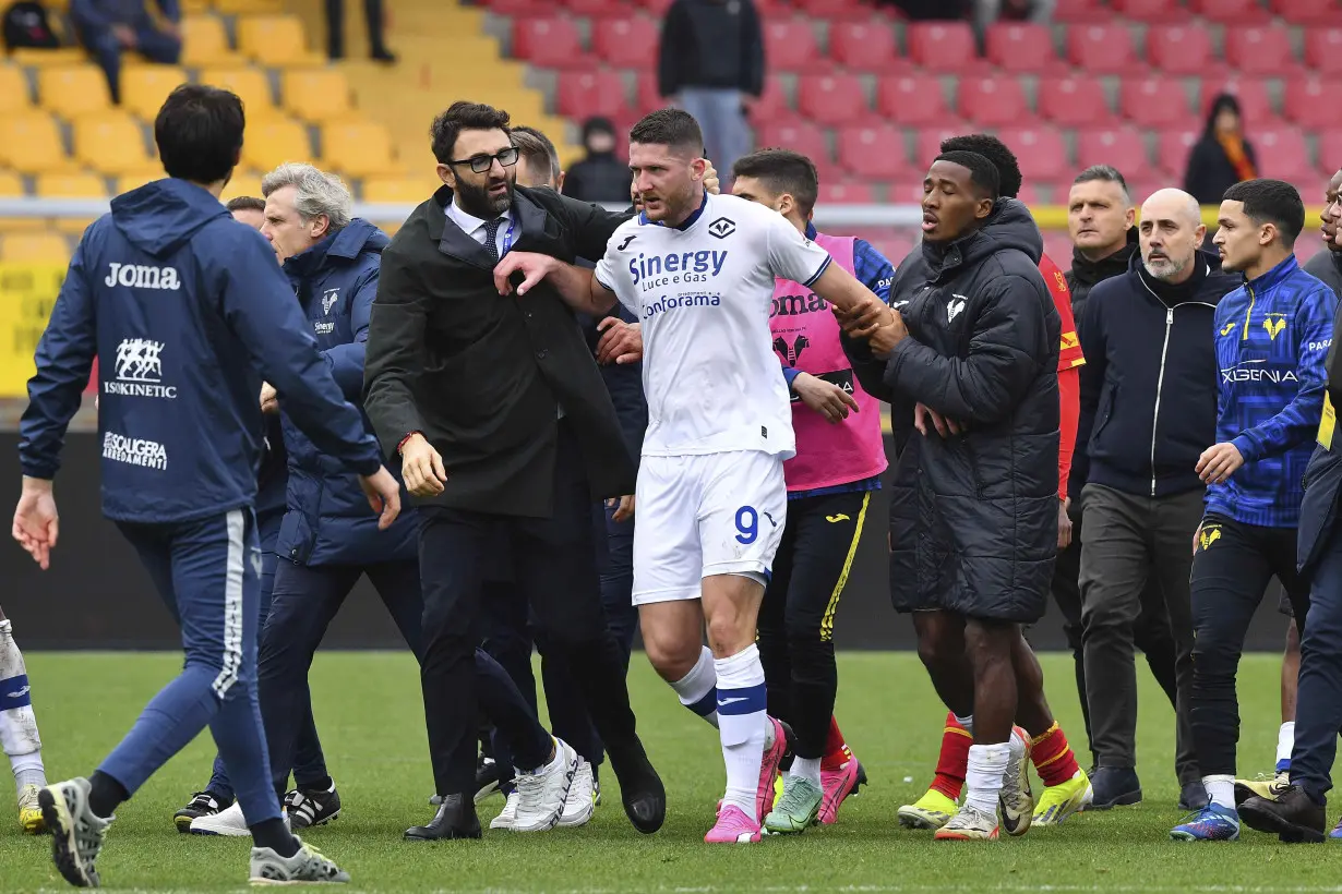 Italy Coach Head Butts Player