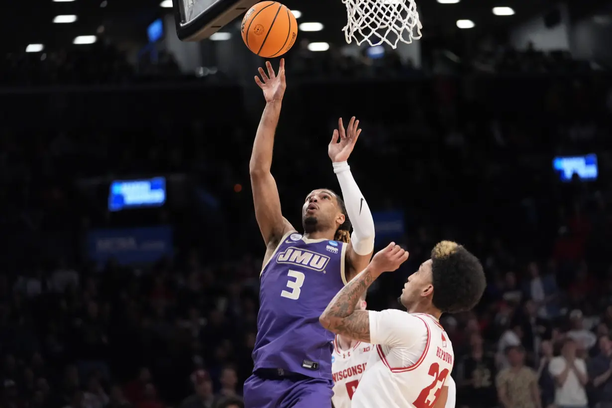 NCAA James Madison Wisconsin Basketball