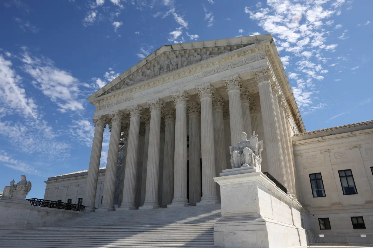 FILE PHOTO: U.S. Supreme Court building is seen as justices released their financial disclosure reports in Washington