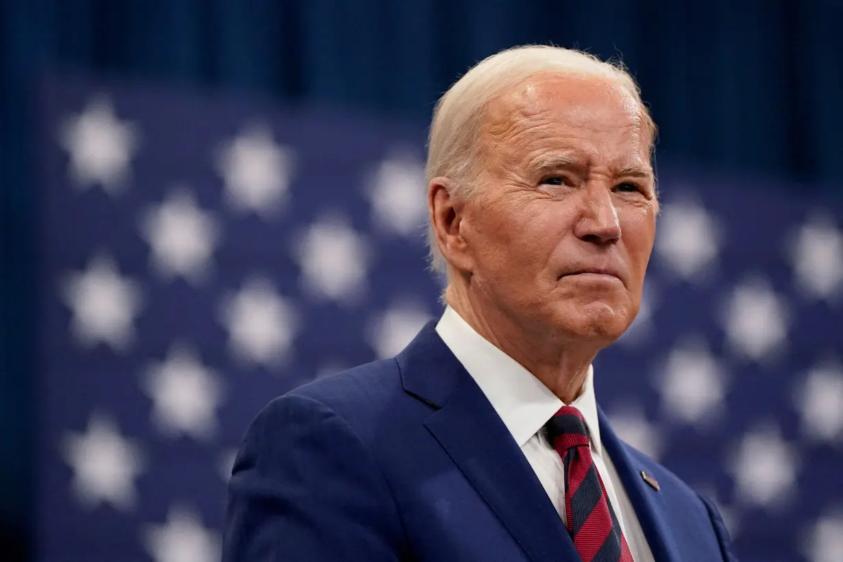 U.S. President Joe Biden visits Raleigh, North Carolina