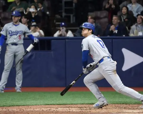 Ohtani and Dodgers rally to beat Padres 5-2 in season opener, first MLB game in South Korea