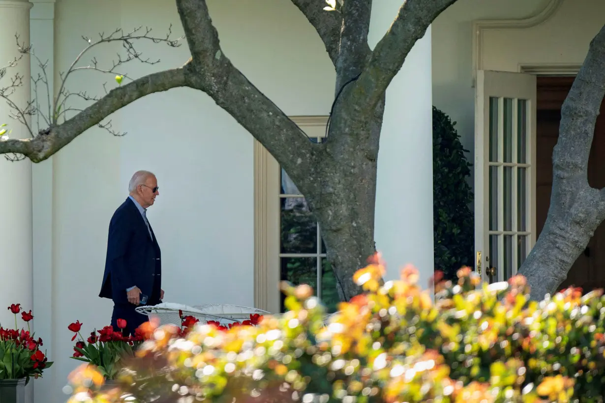 FILE PHOTO: U.S. President Joe Biden Arrives at the White House