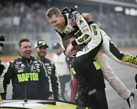 Pole to checkered flag: Byron dominates NASCAR's 1st road course race of season, wins at COTA