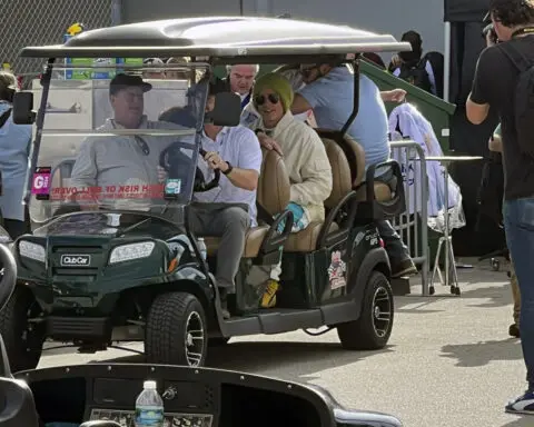 Brad Pitt at Rolex 24 to film scenes for Formula One movie