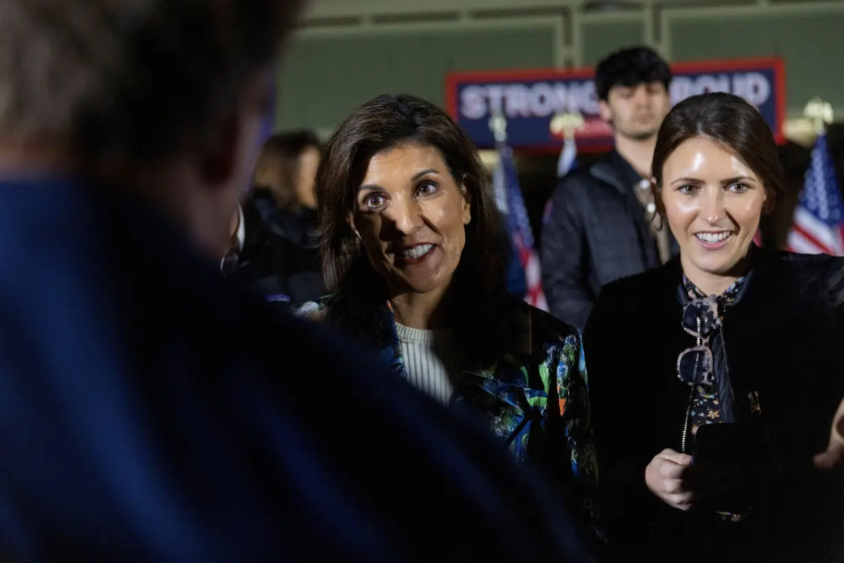 Republican presidential candidate Haley makes a campaign visit in Beaufort