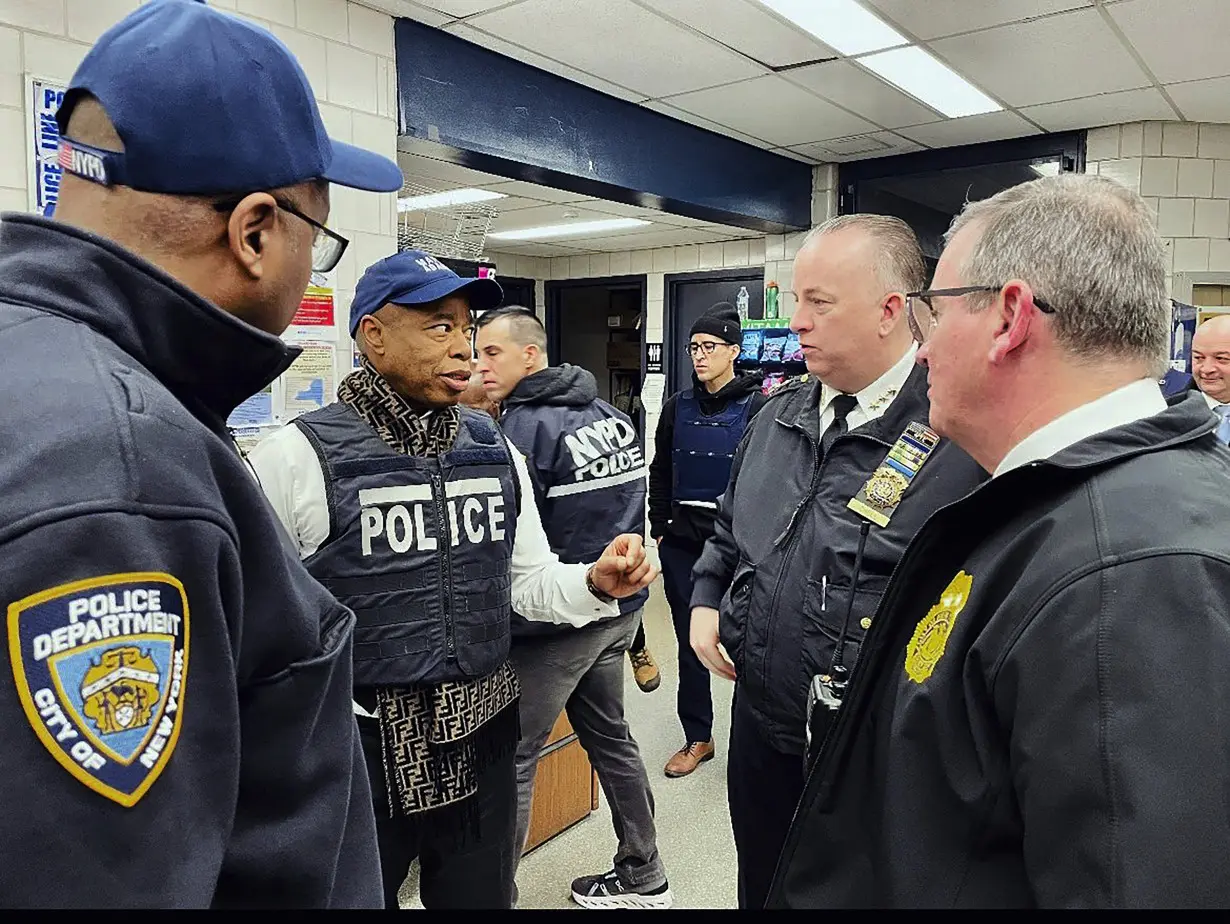 Migrant Arrests Times Square