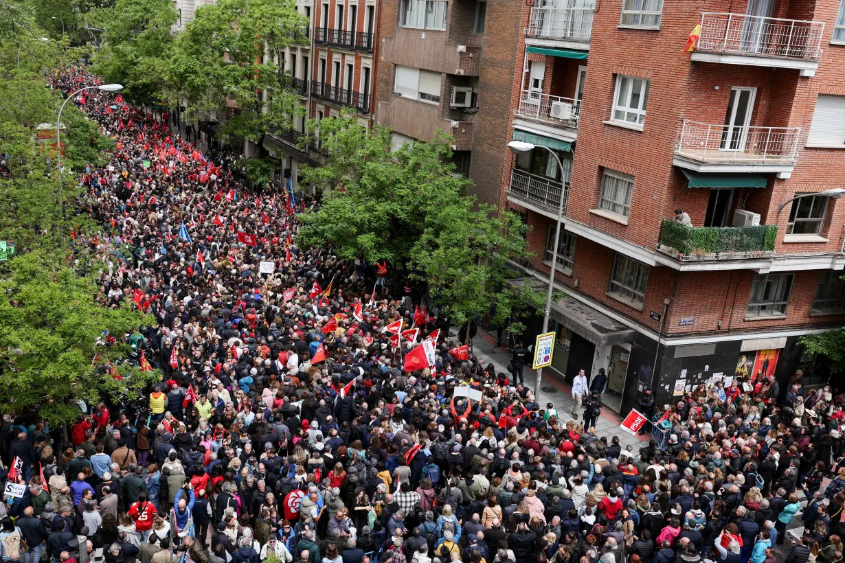 Spain's Socialist Party (PSOE) holds a Federal Committee in Madrid