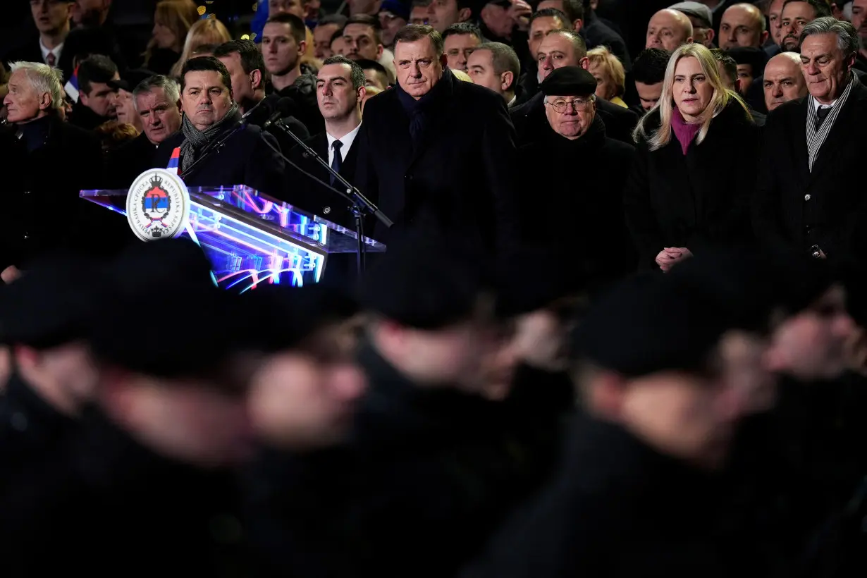 Bosnian Serbs celebrate banned statehood day despite warnings