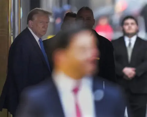 The Latest | Jury selection enters a pivotal stretch as Trump's hush money trial resumes