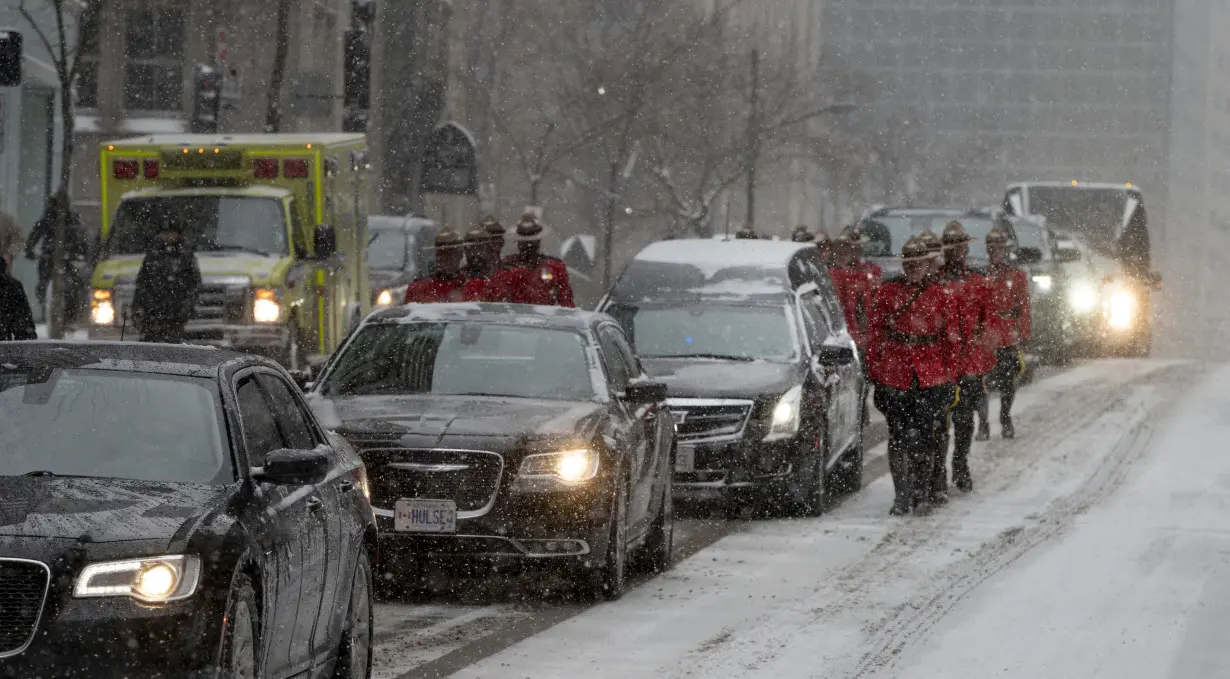 Canada Mulroney Funeral